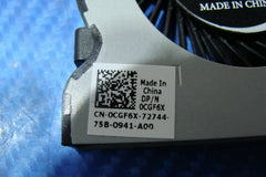 Dell Inspiron 15.6" 15-3567 Genuine CPU Cooling Fan CGF6X 023.1007E.0011 GLP* Dell