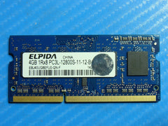 Dell Inspiron 17.3" 5748  Genuine Elpida SO-DIMM Memory RAM 4GB PC3L-12800S 