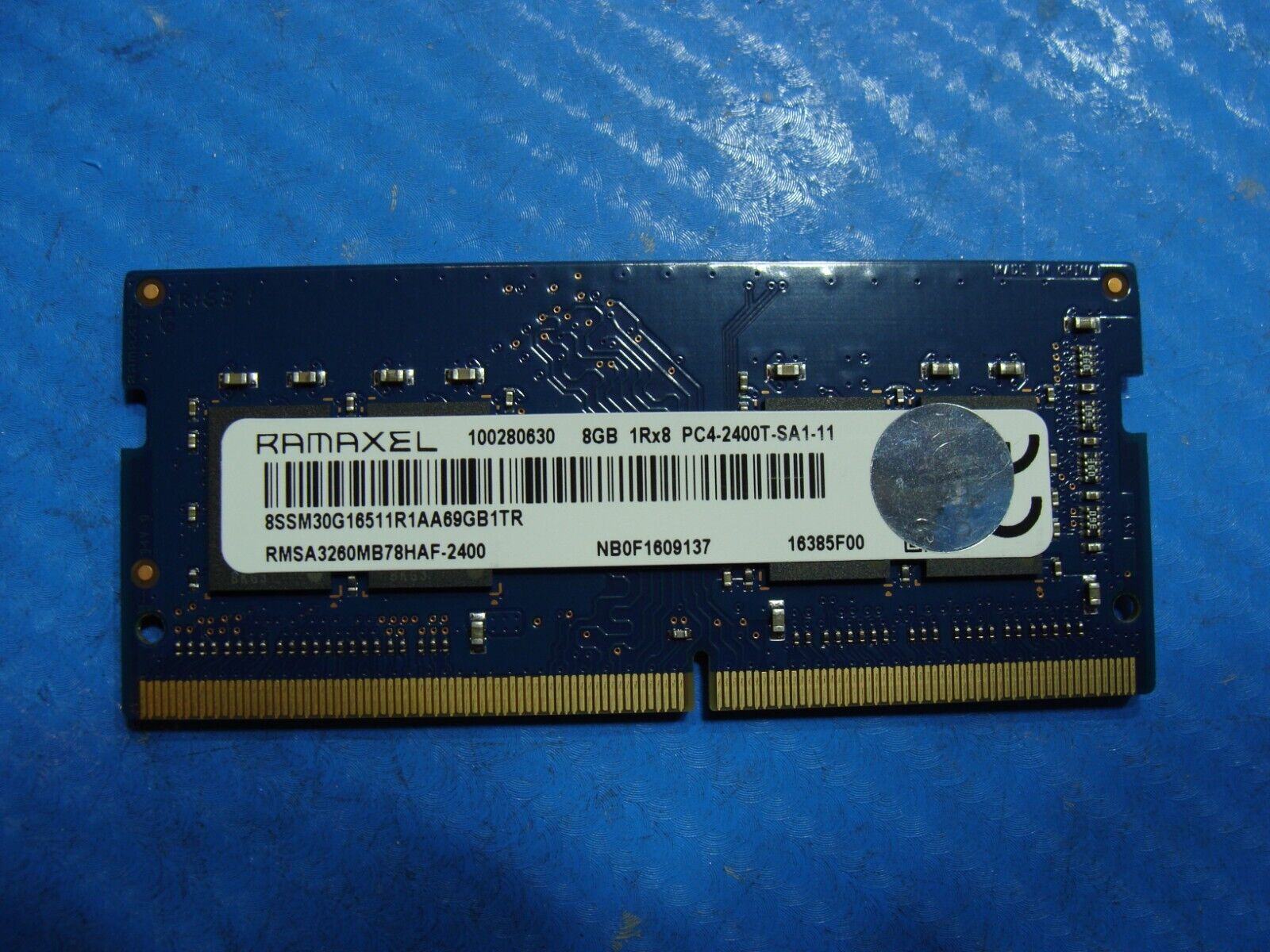 Lenovo 4-1480 Ramaxel 8GB 1RX8 PC4-2400T Memory RAM SO-DIMM RMSA3260MB78HAF-2400