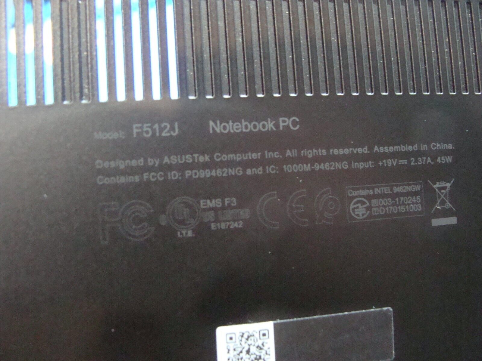 Asus VivoBook 15 F512J 15.6