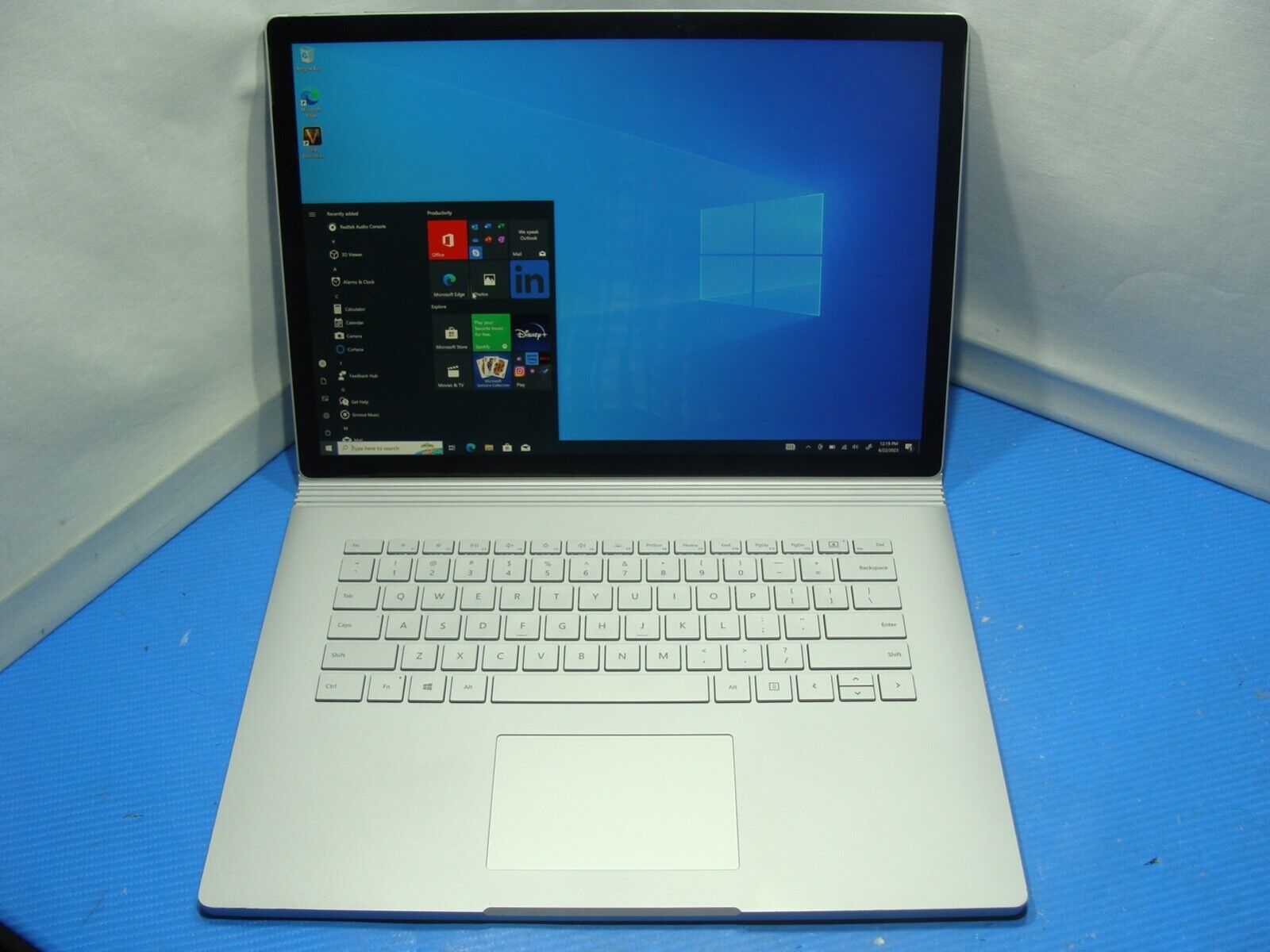 Power Lot of 2 Microsoft Surface Book 2 15