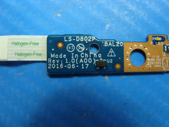 Dell Inspiron 15 5567 15.6" Genuine Laptop Power Button Board w/Cable LS-D802P 