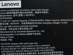 Lenovo Chromebook 300e 81MB 2nd Gen 11.6" Battery 11.25V 41Wh 3635mAh L18D3PG1 - Laptop Parts - Buy Authentic Computer Parts - Top Seller Ebay