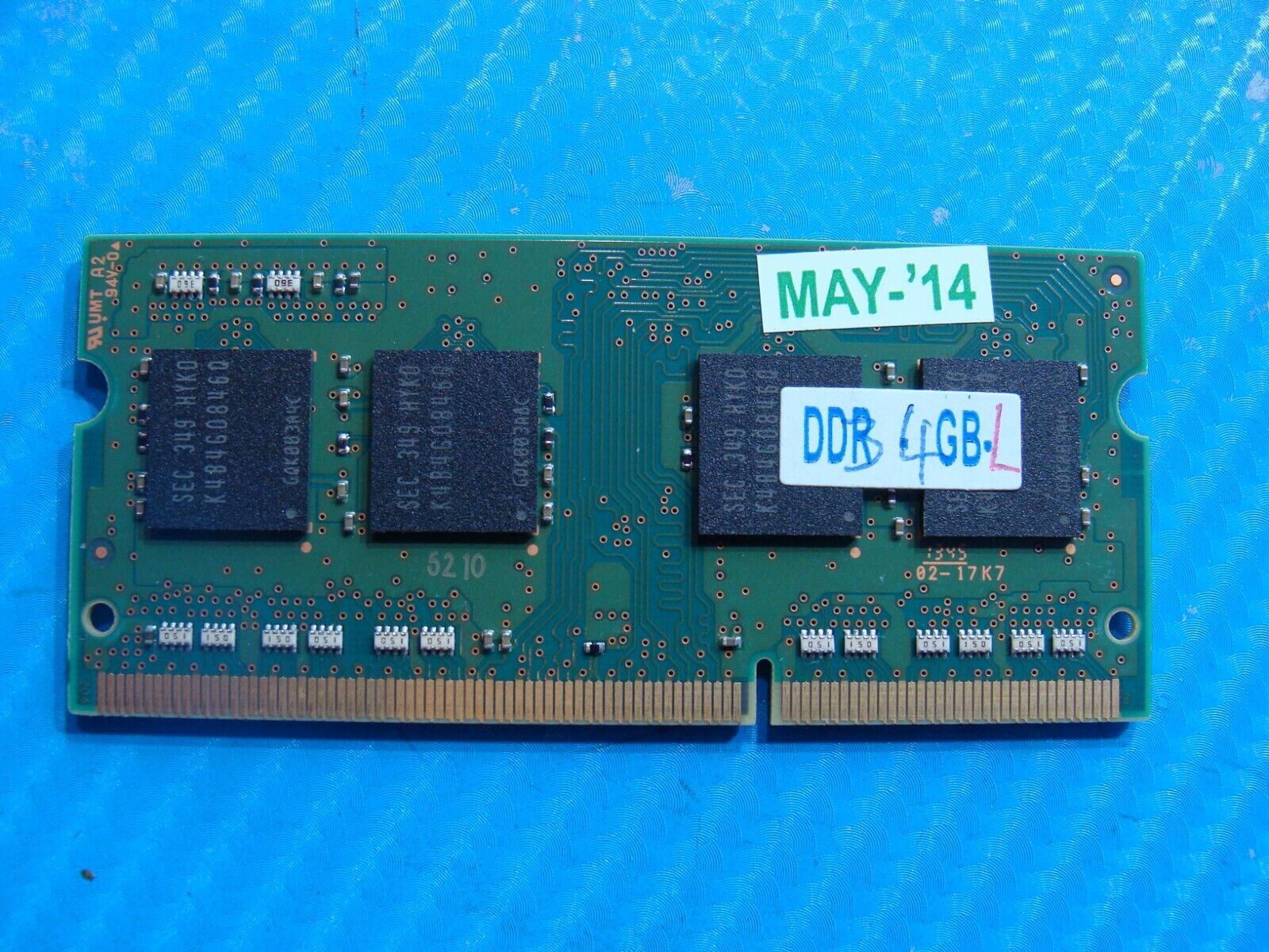 System76 Galago UltraPro Samsung 4GB 1Rx8 Memory RAM SO-DIMM M471B5173QH0-YK0