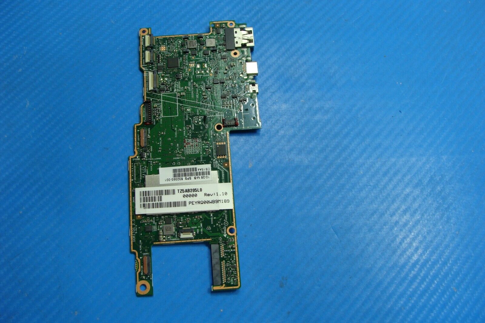 HP Pavilion 10.1 10-n113dx Atom x5-z8300 1.44GHz Motherboard 832393-001 as is 