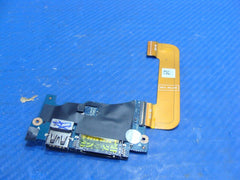 Dell XPS 13 9350 13.3" OEM USB Card Reader Power Button Board w/Cable LS-C881P Dell