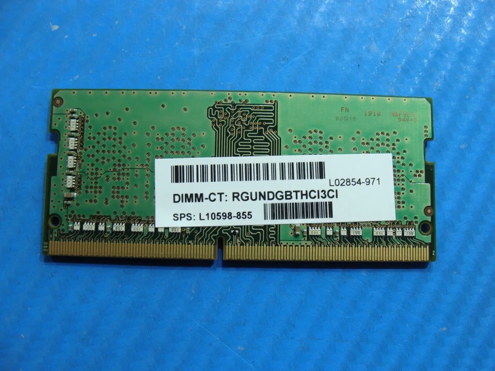 HP 15m-ds0011dx So-Dimm Samsung 4GB 1Rx16 Memory RAM PC4-2666V M471A5244CB0-CTD