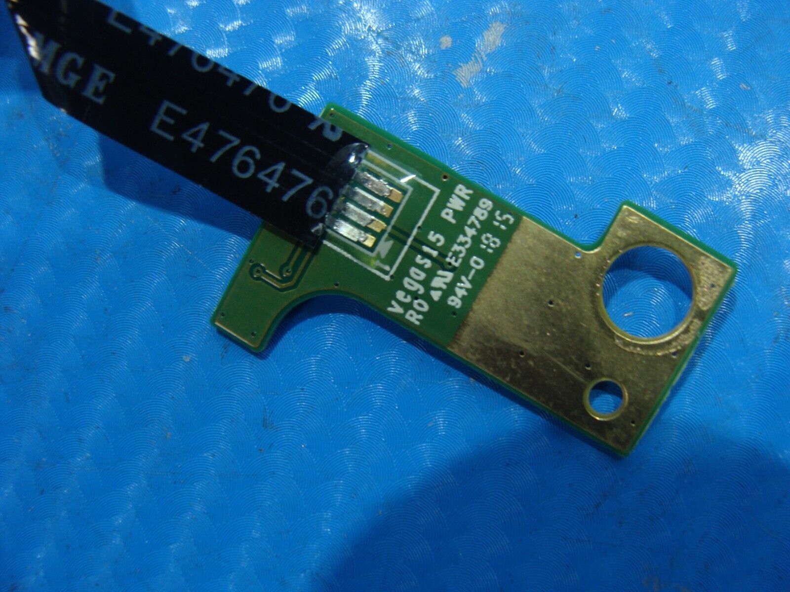 Dell Inspiron 13.3” 13 5368 OEM Laptop Power Button Board w/Cable 450.0AC05.0002