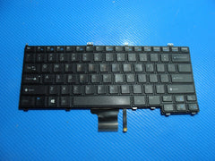 Dell Latitude 12.5" E7240 Genuine Laptop US Keyboard RXKD2 PK130VM1B00 NSK-LDABC