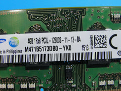 Toshiba P55W Laptop Samsung 4GB Memory PC3L-12800S-11-13-B4 M471B5173DB0-YK0 - Laptop Parts - Buy Authentic Computer Parts - Top Seller Ebay