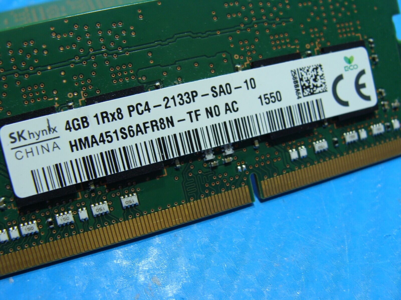 Dell 9550 So-Dimm SK Hynix 8GB 2x4GB Memory RAM PC4-2133P HMA451S6AFR8N-TF