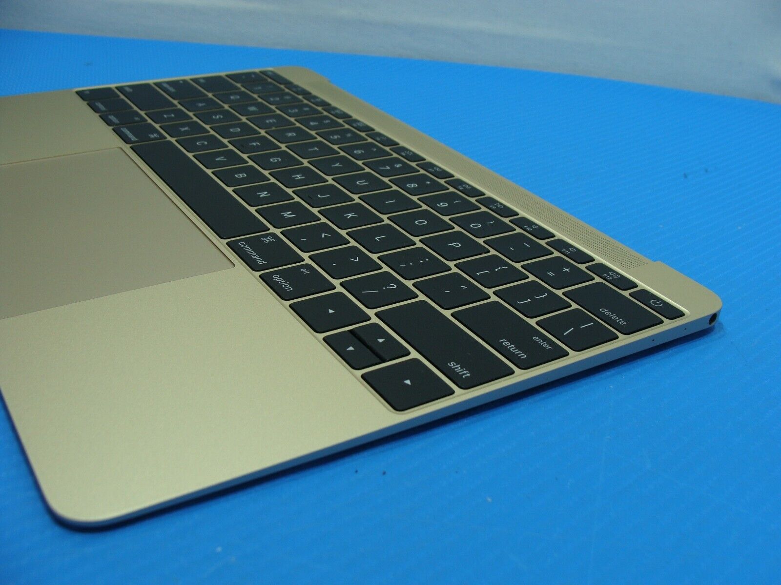 MacBook 12 A1534 2015 MK4M2LL MK4N2LL Top Case w/BL Keyboard TrackPad 661-02280