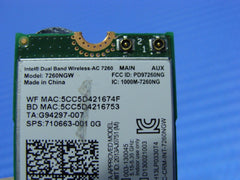 Lenovo ThinkPad 14" T450S Genuine Wireless WiFi Card 7260NGW H17087-001 GLP* Lenovo