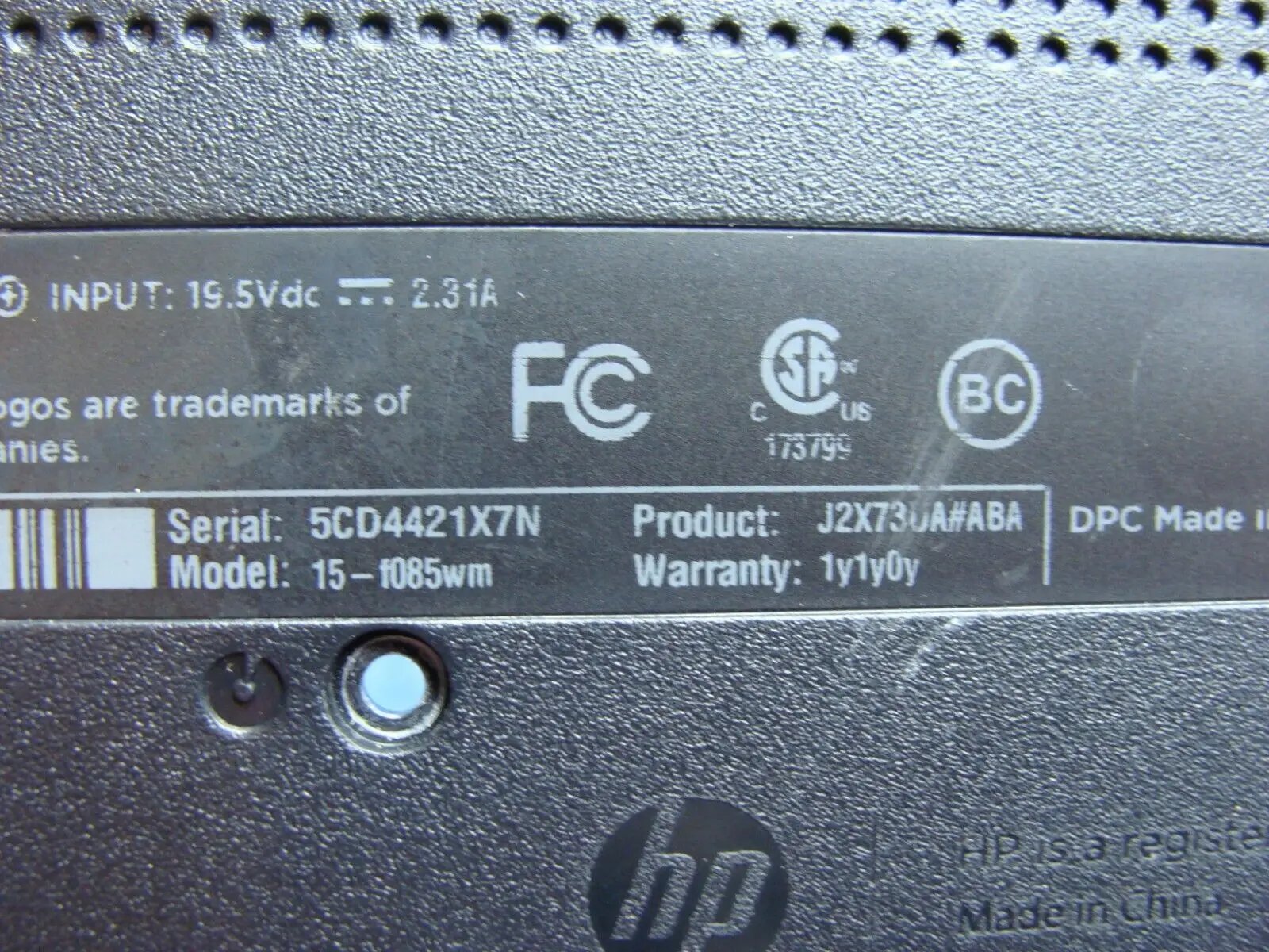 HP 15.6