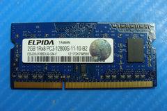 MacBook Pro A1278 Elpida 2Gb Memory Ram So-Dimm pc3-12800s ebj20uf8bdu0-gn 