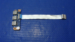 Sony VAIO 15.6" SVE1513C5E OEM 3x USB Port Board Flex Cable DA0HK6TB6F0 GLP* Sony