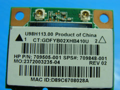 HP Notebook 15-f246wm 15.6" Genuine WiFi Wireless Card 709505-001 709848-005 HP