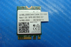 HP Elitebook 840 G5 14" Genuine Laptop Wireless WiFi Card 8265ngw