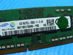 HP 17-j173cl So-Dimm Samsung 4Gb Memory Ram PC3L-12800S M471B5173QH0-YK0