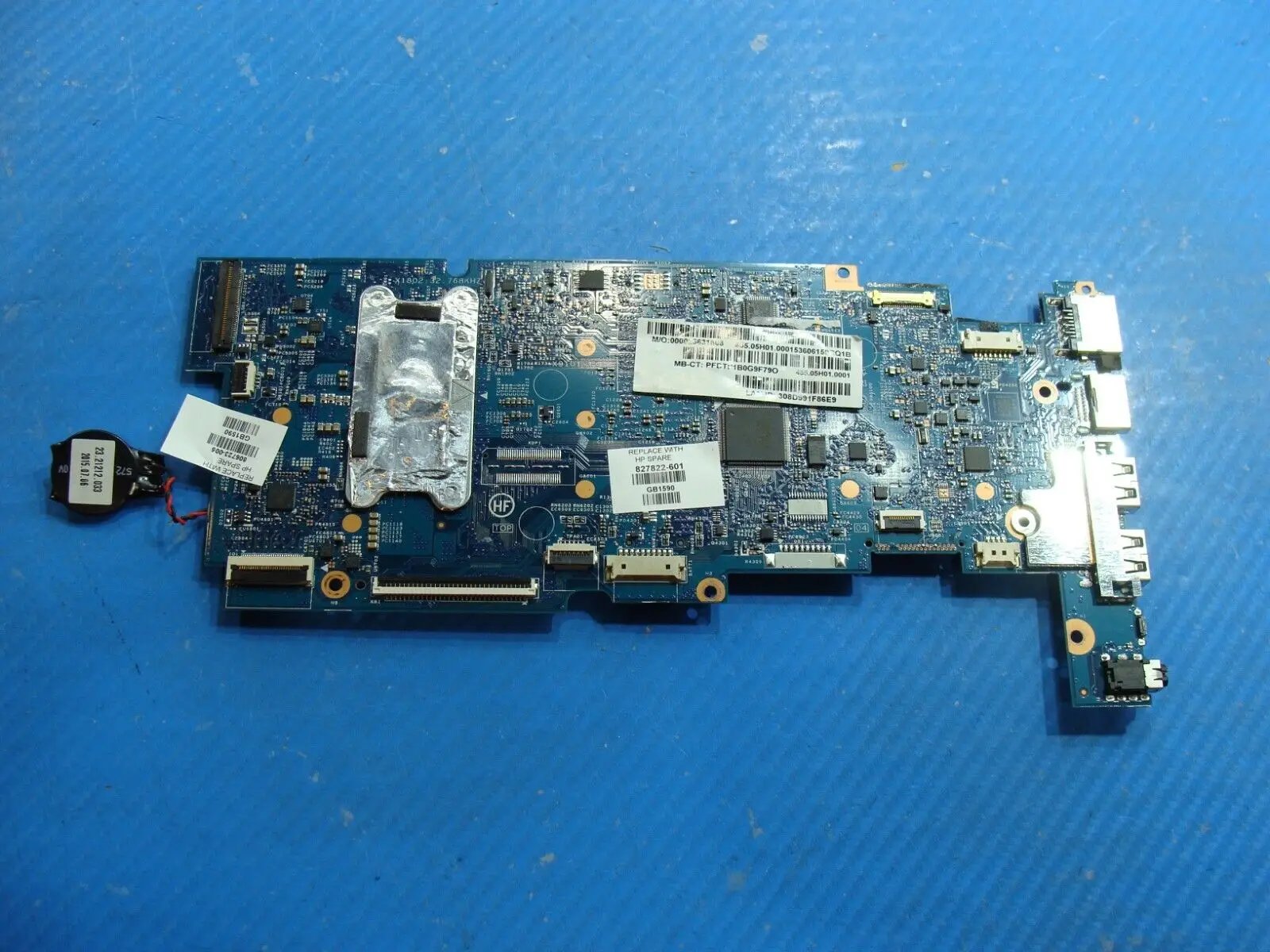 HP Pavilion x360 13.3” 13-s120nr i3-6100U 2.3GHz Motherboard 827822-601 AS IS