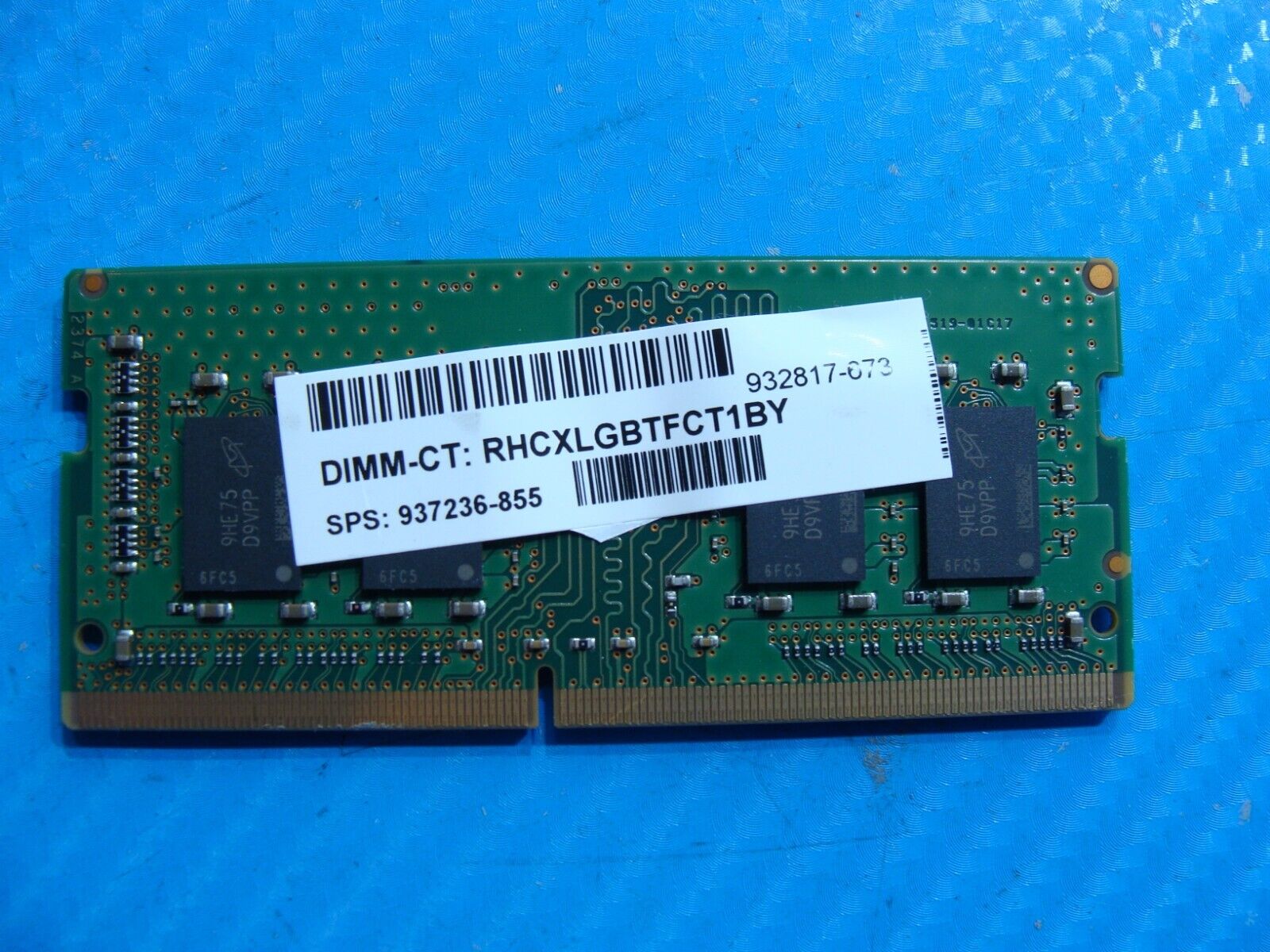 HP 15-dq100 So-Dimm Micron 8GB 1Rx8 Memory RAM PC4-2666V MTA8ATF1G64HZ-2G6E1