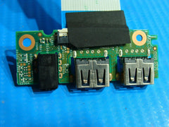 Dell Inspiron 15-3552 15.6" Genuine Audio Jack USB Board w/Ribbon NXWYN 