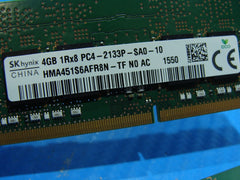 Dell 9550 So-Dimm SK Hynix 8GB 2x4GB Memory RAM PC4-2133P HMA451S6AFR8N-TF