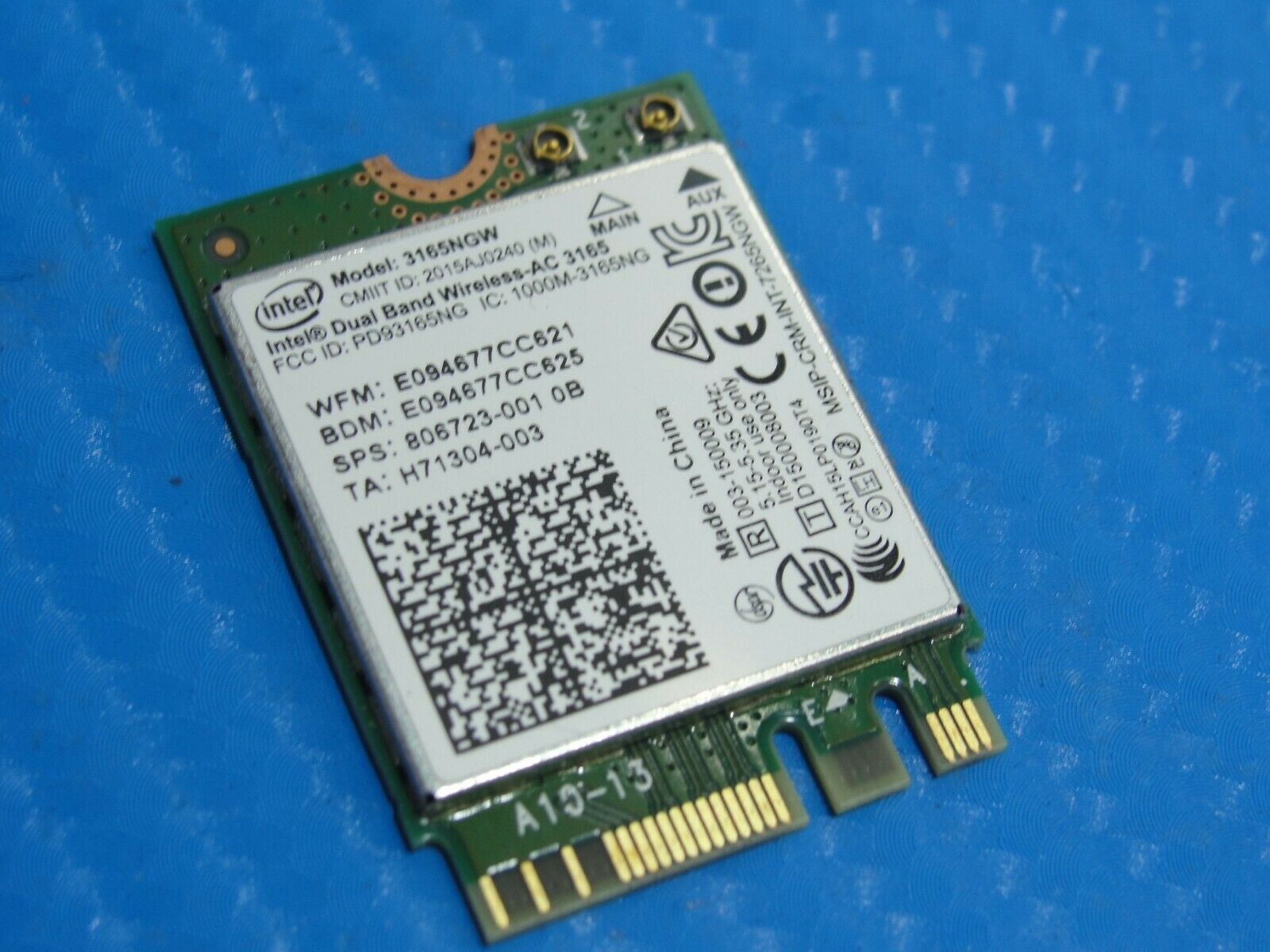 HP ENVY 750-150 Genuine Desktop Wireless WiFi Card 3165NGW HP