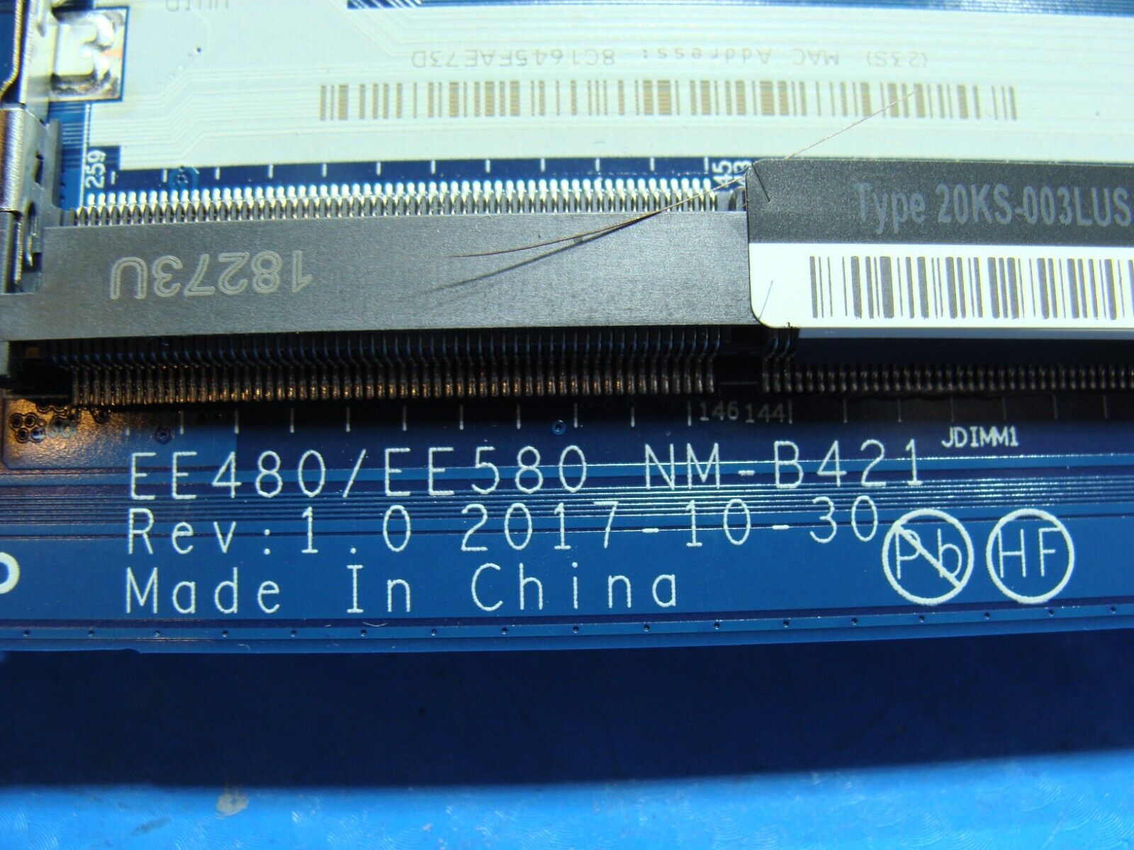 Lenovo ThinkPad E580 15.6