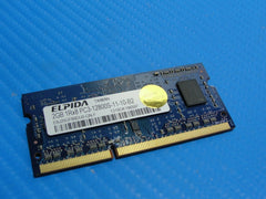 MacBook Pro A1278 SODIMM Elpida 2GB Memory PC3-12800S-11-10-B2 EBJ20UF8BDU0-GN-F - Laptop Parts - Buy Authentic Computer Parts - Top Seller Ebay