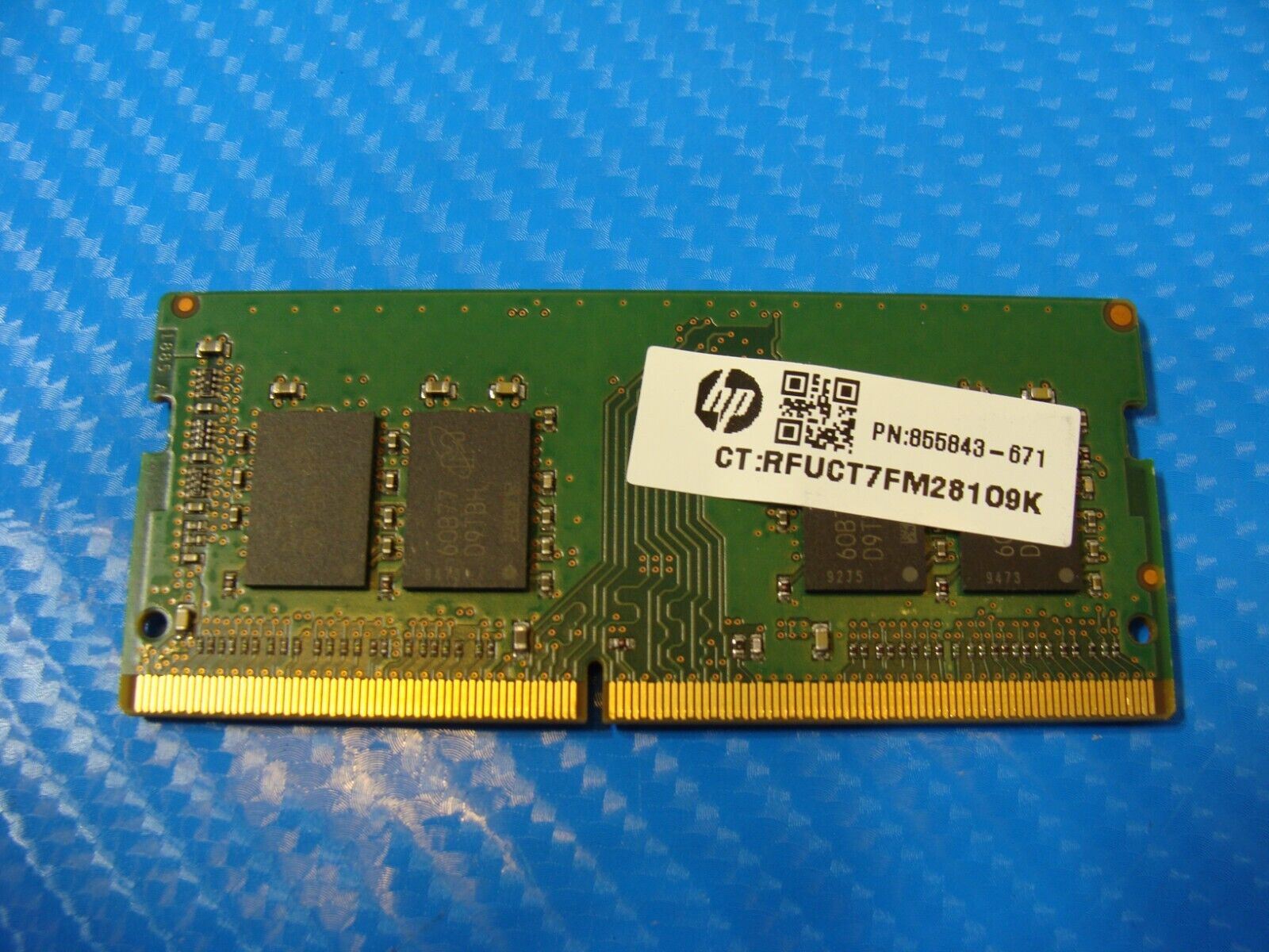 HP 17 7778 Micron 8GB 1Rx8 PC4-2400T Memory RAM SO-DIMM MTA8ATF1G64HZ-2G3B1