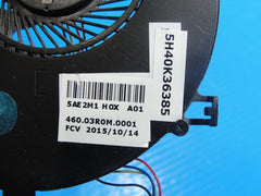 Lenovo IdeaPad Flex 3-1580 15.6" CPU Cooling Fan w/Heatsink 460.03R0M.0001