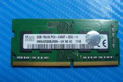 Asus S510UA-RB31 Sk hynix So-Dimm 2Gb Memory pc4-2400t-sc0-11 hma425s6bjr6n-uh 