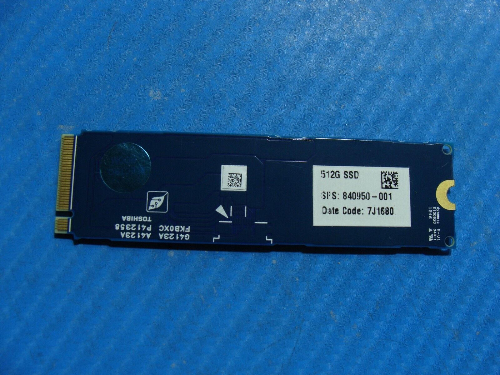 HP 15 G3 Toshiba 512GB NVMe M.2 SSD Solid State Drive THNSN5512GPU7 840950-001