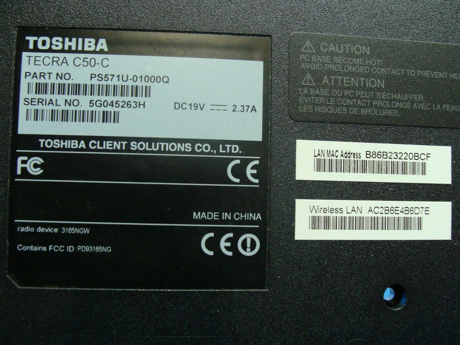 Toshiba Tecra 15.6