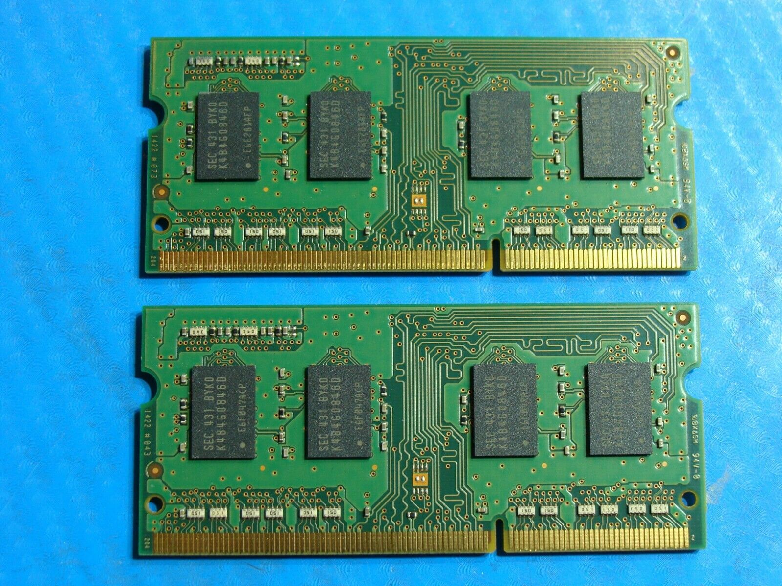 Dell 15-5547 Samsung 4GB x2 1Rx8 PC3L-12800S RAM Memory SO-DIMM M471B5173DB0-YK0 