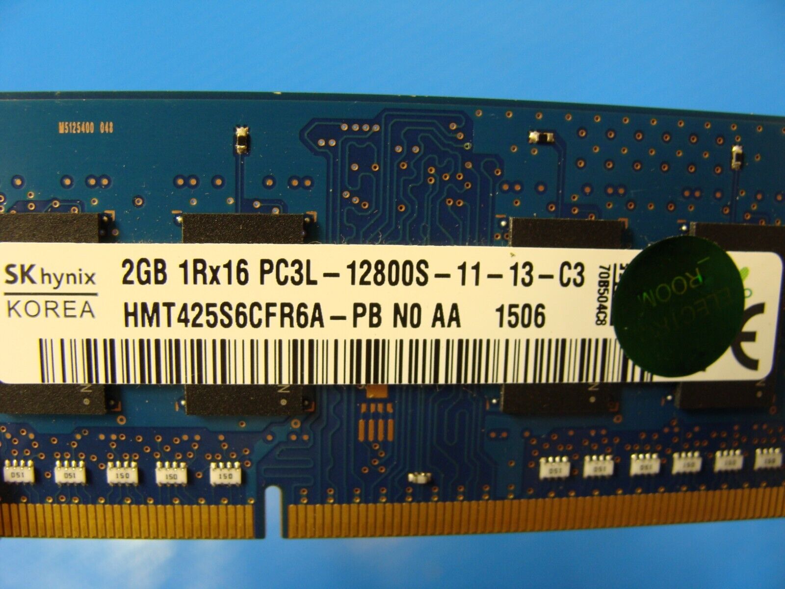 HP 15-f162dx So-Dimm SK Hynix 2GB 1Rx16 Memory RAM PC3L-12800S HMT425S6CFR6A-PB