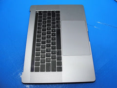 MacBook Pro A1707 15" 2016 MLH42LL/A Top Case w/Battery Gray 661-06377