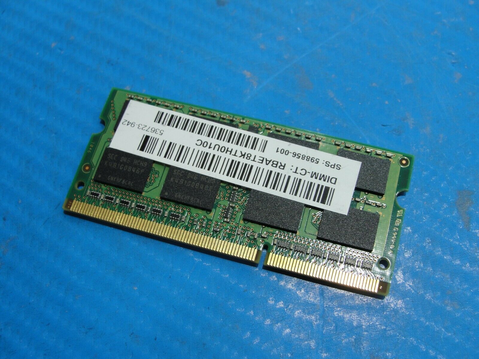 Samsung 2GB 2Rx8 PC3-10600S-09-10-F2 M471B5673FH0-CH9 Laptop RAM Stick - Laptop Parts - Buy Authentic Computer Parts - Top Seller Ebay