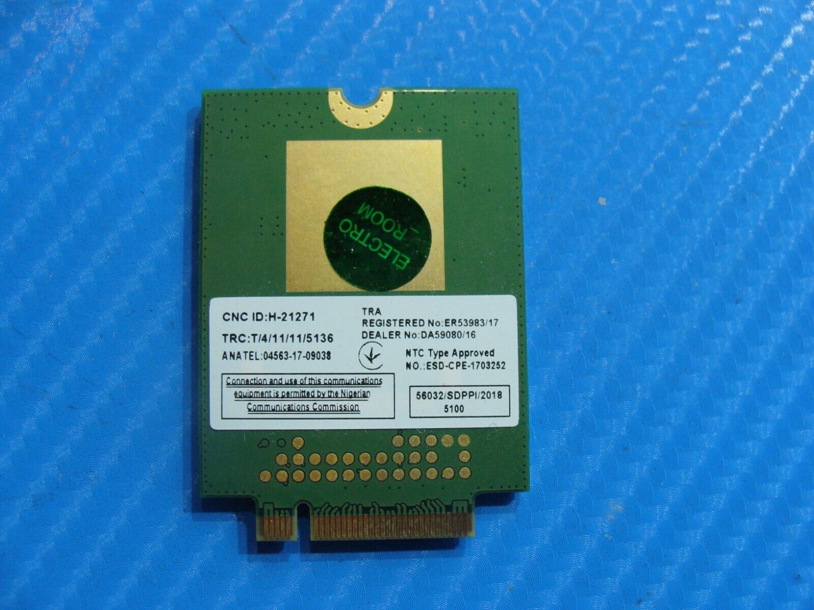 Dell Latitude 5401 Fibocom LTE/WCDMA 4G WWAN Card L850-GL 284DC