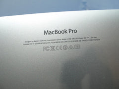 MacBook Pro A1398 15" 2013 ME293LL/A Bottom Case Silver 923-0671