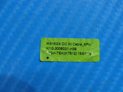 MSI CX61 2QC MS-16GD 15.6" DC In Power Jack w/Cable K1G-3006021-H39