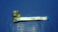 HP Pavilion 15-b153cl 15.6" Genuine USB Audio Port Board w/ Cable DA0U36TB6C0 HP