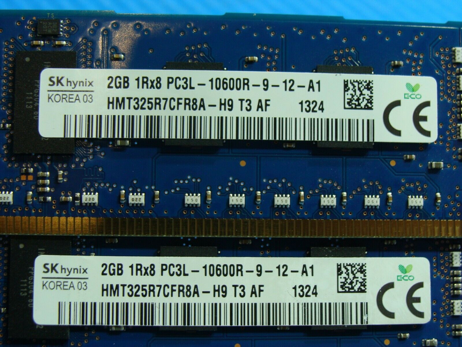 Dell Precision T5600 SO-DIMM RAM Memory 4x2GB PC3L-10600R HMT325R7CFR8A-H9 #1 - Laptop Parts - Buy Authentic Computer Parts - Top Seller Ebay