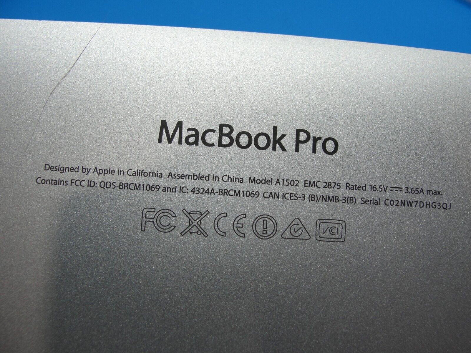 MacBook Pro A1502 13