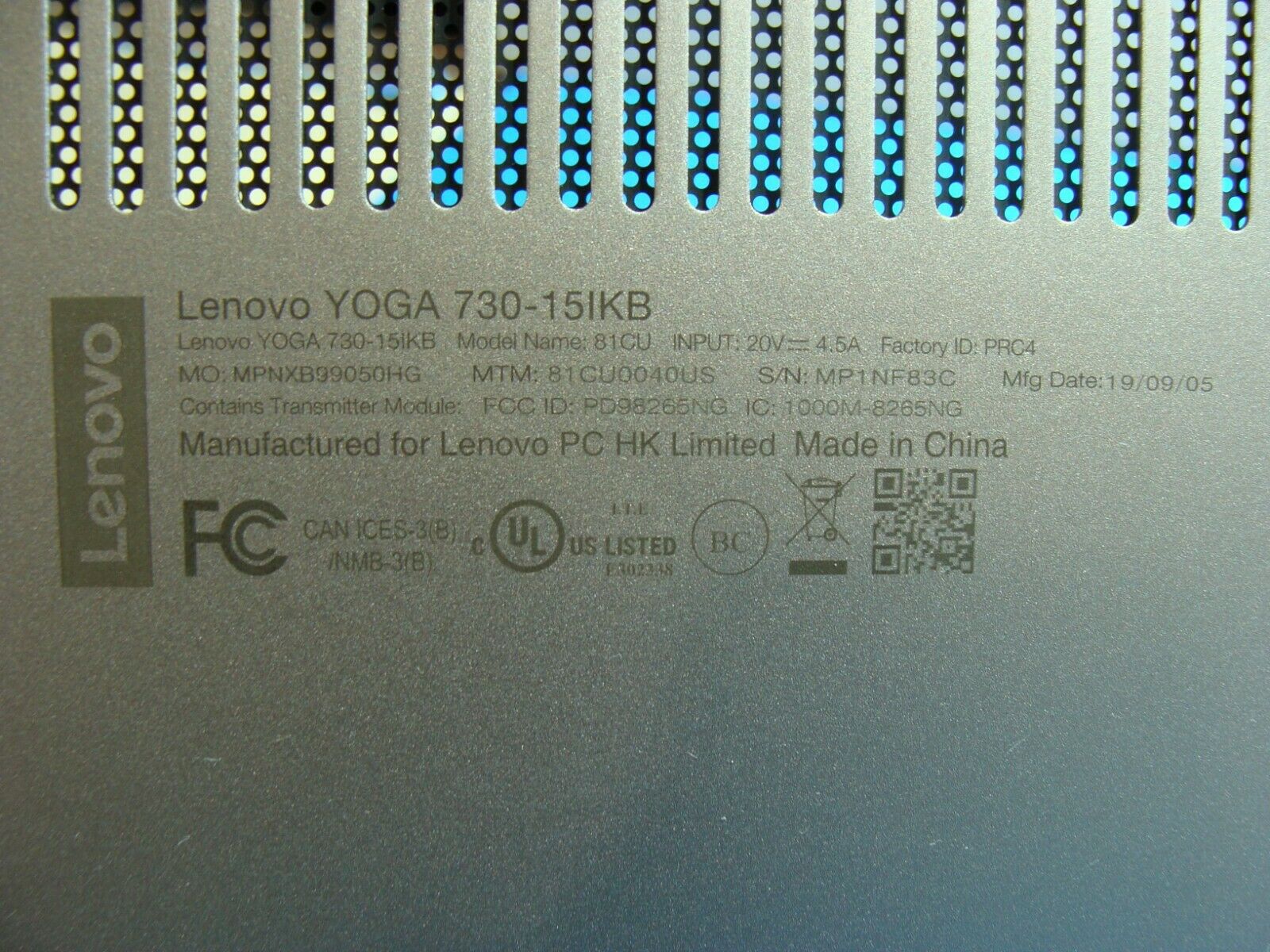 Lenovo Yoga  15.6