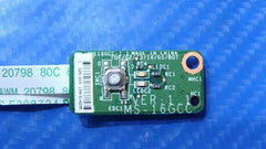 MSI GE60 MS-16GC 15.6" OEM Power Button & Function Board w/Cable MS-16GCC ER* - Laptop Parts - Buy Authentic Computer Parts - Top Seller Ebay