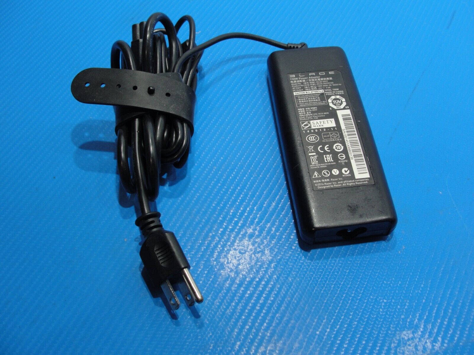 Genuine AC Adapter 19V 7.9A 150W  RC30-0099  RC30-0990100  Razer Blade