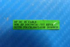 HP Pavilion 15-da0012dx 15.6" Genuine DC IN Power Jack w/ Cable 799736-Y57 - Laptop Parts - Buy Authentic Computer Parts - Top Seller Ebay