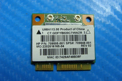 HP Pavilion 17-f114dx 17.3" Genuine WiFi Wireless Card rtl8188ee 709505-001 